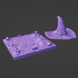 CWHatPic5.png The "Crystal Witches' Hat" D6 Dice Insert