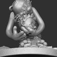 2-2.jpg Calvin y Hobbes para la impresión 3d stl abrazo modelo