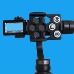 Foto1.jpg STL-Datei Action cam adapter for Zhiyun Smooth 4 kostenlos・Modell für 3D-Druck zum herunterladen