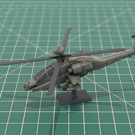 AH-64D Apache Longbow STL