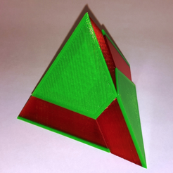 Capture d’écran 2017-12-26 à 14.29.50.png Free STL file Pyramid Puzzle (Four-piece triangular pyramid)・3D printable design to download, LGBU