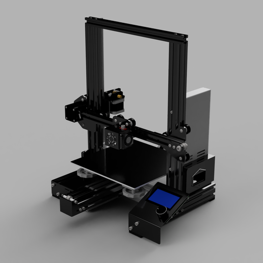 Ender 3 Pro Full 3D model 3D model