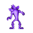 crash_fixed.stl Crash Bandicoot