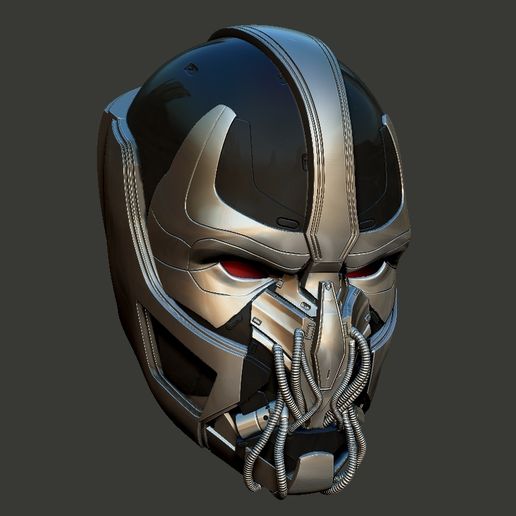 Bane Helmet STL File for Cults