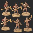 Keyshot.2902.jpg Netjeret Rebels - Mekhenty | Executioners with Two-Handed Axes
