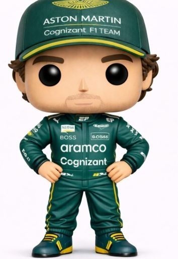 Fernando Alonso Funko Pop