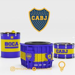 Screenshot_159.jpg Archivo STL SET MATERO BOCA JUNIORS - PRINTLAND.3D・Diseño imprimible en 3D para descargar