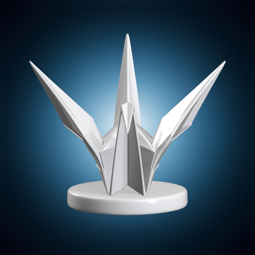 Origami Crane Statue 3D Print Model