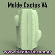 molde-cactus-v4-1.jpg Cactus Flowerpot Mold V4