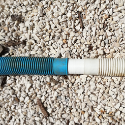 Conexión de manguera de piscina 32mm (1 1/4") / 38mm (1 1/2")