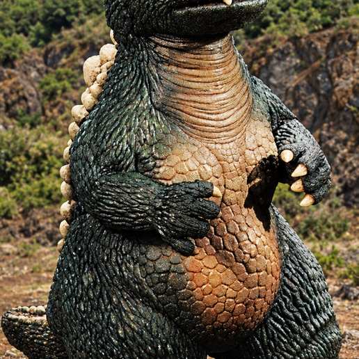 Baby Godzilla of Godzilla vs. Space Godzilla 1994 Fanart