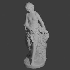 202259.jpg Archivo STL Estatua clásica antigua de dama griega・Diseño para descargar y imprimir en 3D