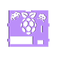 nanoraspicadev2-nanocabv2_rear.stl Nano Raspicade V2 for B+ and Pi2