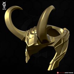 CatHelmet-Loki-Cat-01.jpg STL file LOKI CAT - Helmet・3D print object to download