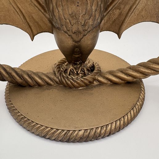 IMG_6824.jpg The Haunted Mansion Themed Bat Drink Holder With Candle Stick Holder Variant