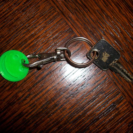 CADDY TOKEN WITH A SMILEY