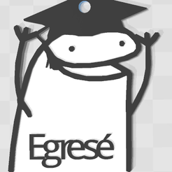 EGRESADO_EGRESE.png STL file flork graduate graduate・3D print design to download
