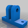 y_axis_mount_v3.png HICTOP Prusa i3  Y axis idler pulley mount (added radiused corner version)