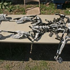 layout01.jpg Fichier STL gratuit Exoskeleton Elysium Max・Modèle pour imprimante 3D à télécharger