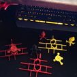123245270_357155658679859_4099826919601869682_n.jpg Файл STL Джойпад WASD + джойстик для клавиатуры Игры・Шаблон для 3D-печати для загрузки