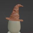 q.jpg Easter Egg wearing Harry Potter Sorting Hat
