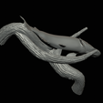 pike-high-quality-1-21.png big old pike underwater statue on the wall detailed texture for 3d printing
