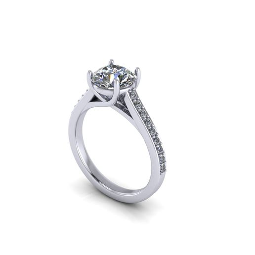Woman Wedding Engagement Ring R1