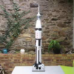 IMG_1131.JPG Файл STL аполлон-7 сатурн 1b・Модель для загрузки и 3D печати