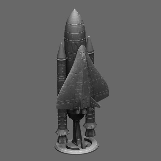 🛰 Sci-fi space Shuttle・ 3D File for 3D printing・Cults
