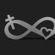 Shapr-Image-2023-06-14-145713.png Infinity sign, heart and cross, Christian marriage symbol, Jesus Forever Love, infinity heart, forever together, everlasting eternal divine love