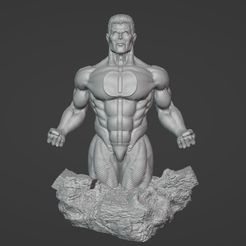 Captura-de-pantalla-2022-05-16-141147.jpg Archivo STL OMNI-MAN Bust | INVINCIBLE・Objeto para impresora 3D para descargar