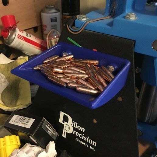 Dillon 550 Strong mount Bullet tray - 3D model önizlemesi