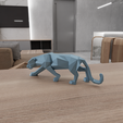HighQuality.png 3D Panter Decor and Kids Toy with Stl Files & Animal Print, 3D Figure, Animal Decor, 3D Print File, Gift for Kids, 3D Printing, Animal Gift