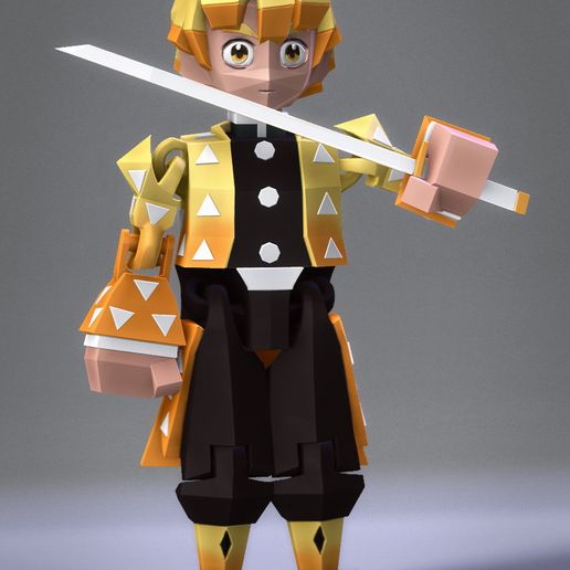 436752811_1880465945728785_1111671984137100343_n.jpg Low Poly Flexi Zenitsu