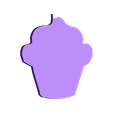 cupcake_1.stl niedliche Zufallselemente für Scrapbooking und andere Bastelarbeiten