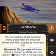 RDP-404-Front-Face.png Roon Drone Fighter (X-Wing Scale)