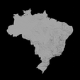 1.png Topographic Map of Brazil – 3D Terrain