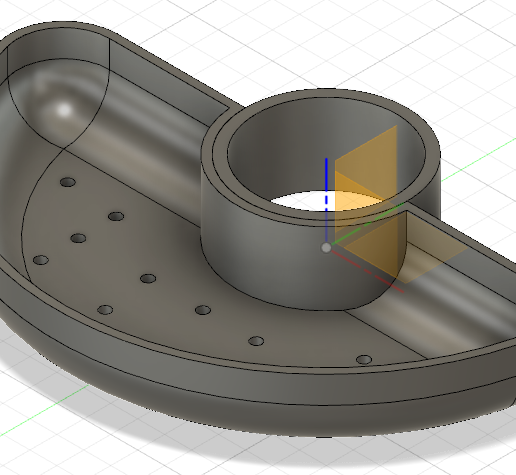 100mm level.png Modularized terrace system for biOrb fish tank
