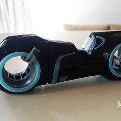 Foto1.jpg STL file Tron Legacy Light Cycle - 3dPrintable - 3dFactory Brasil・Template to download and 3D print