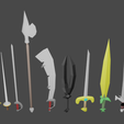 RunescapeWeaponsCollectionThingiverse.png Collection d'armes OSRS
