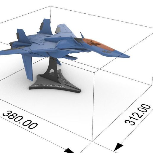 1.jpg ROBOTECH MACROSS VF-2JA ICARUS 1:42