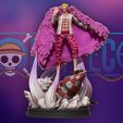 cover1v2.jpg Donquixote Doflamingo 3d print statue - One Piece figurine