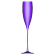 Champagne_flute.STL Champagne flute created in PARTsolution