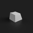 keycap_1u.png Blank Keycap 1u, row1, perfect fit for cherry mx, gaterons, kailh