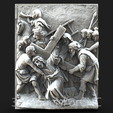 6.png 3D Model STL File for CNC Router Laser & 3D Printer Stations of the Cross Pack