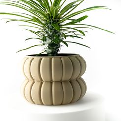 misprint-8756.jpg The Yanor Planter Pot with Drainage | Modern and Unique Home Decor for Plants and Succulents  | STL File