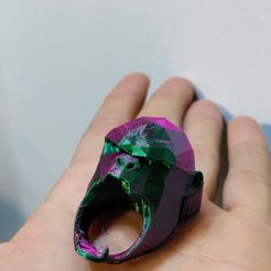 IMG_20230419_225727.jpg Fichier STL Anneau Gorilla 20mm・Modèle à télécharger et à imprimer en 3D