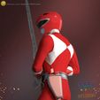 Red08.jpg 3D file Red Ranger - Mighty Morphin Power Rangers・3D printing model to download