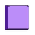 Adapter 20x20x3 to 25x25x6 standard open slide magnet 2.stl Adapter 20x20 mm bases to 25x25 mm bases