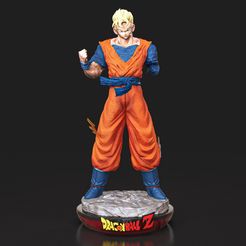 sin-título.jpg 3D file Gohan of Future・3D printable model to download